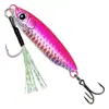 Señuelos de Pesca de Plomo con Escamas de Pez Azul, Anzuelos de Pesca de Plomo, para Pescar Pargo Rojo, Lubina, Robalo, Caballa y Otras Especies de Peces; Cebos de Pesca Biónicos en Stock para Lanzamientos de Larga Distancia