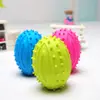 Juguete para mascotas balón de rugby, pelota elástica masticable para perros, pelota de juguete para la dentición de cachorros Teddy