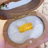 Tienda de Oro Mismo Estilo Anillo de Banda Ancha Flor de Peonía Chapado en Oro, Nuevo Estilo Chino Anillo Abierto de Peonía Tallado Tridimensional