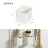 Accesorios para el Hogar Estante de Almacenamiento de Cesta Colgante de Longitud Completa para Escritorio con Ganchos Fijos Adecuado para Conector Universal