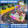 Volante relámpago coche volador centro comercial entretenimiento parque infantil equipo interior instalaciones de juegos juguetes interactivos padre-hijo