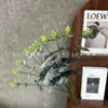 Ramo de Plantas Verdes Artificiales con 16 Tallos de Hojas de Dinero y Eucalipto Arreglo Floral de Boda con Accesorios para Arreglos Florales Planta Verde Exportación al por Mayor