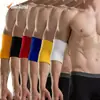 Pulseiras de Pulso para Toalha Esportiva Atacado em Estoque, Protetores de Pulso, Disponíveis em Várias Cores, Adequados para Equipamento de Proteção de Badminton e Basquete, Cotoveleiras