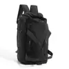 Nueva bolsa de fitness transfronteriza, bolsa deportiva de gran capacidad con bloques de color, bolsa de equipaje de doble hombro, mochila de viaje multiusos con separación de compartimentos secos y húmedos