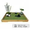 Adornos para Mesa de Arena de Halloween Paisaje en Miniatura Artesanía para Mesa de Arena Decoraciones Personalizadas para Escritorio de Dormitorio Rastrillo de Bambú Traje para Mesa de Arena