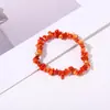 2023 Nuevo Pulsera Versátil de Grava de Colores Ins Pulsera Elástica Fabricante Mayorista Estilo Ins