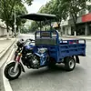 Motocicleta Popular de Tres Ruedas a Gasolina de Alta Resistencia de África para Transporte de Carga, Uso Agrícola y Comercial, Exportación