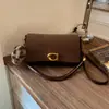 Bolso de Cadena de Cuero Nobuk Bolso Cuadrado Pequeño Bolso de Axila para Mujer Otoño 2025 Nuevo Bolso de Hombro Único Cruzado de Cuero Suave Moda Casual