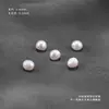 Perlas de Agua Dulce Puras Naturales, Cuentas Sueltas, Cuentas de Arroz de Agujero Completo, Cuentas de Concha, Pulsera DIY Hecha a Mano, Collar, Accesorios para Enhebrar al por Mayor