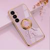 Para Samsung Galaxy A54 Capa de Telefone A14/A34 Astronauta Astronauta Anel Galvanizado Capa Protetora Nova