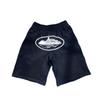Pantalones Cortos Holgados Trendy de Calle Deportivos Versátiles Casuales Verano Algodón Fino Estilo Universitario Pantalones de Playa
