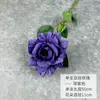 Rosa Única com Pétalas de Sub-Textura, Buquê de Presente para o Dia dos Namorados, Decoração de Flor Artificial para Sala de Estar, Adereços para Celebração de Casamento