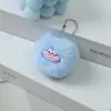 Colgante de Peluche Decoración de Boca de Salchicha de Dibujos Animados Bola de Carbón Pequeña Colgante Peculiar Lindo-Feo Regalo para Mejor Amigo Mochila de Estudiante Colgante para Pareja