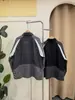 Chaqueta raglán a colorblock con cuello alto para hombre transfronteriza en stock para venta al por mayor