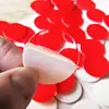 Cinta Acrílica Redonda de Doble Cara, Pegamento Sin Rastro, Puntos de Pegamento Removibles, Pegatinas de Pegamento Nano, Pegamento Transparente en Puntos para Globos de Boda