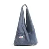 Bolso de Mezclilla para Mujer 2026 Nuevo Verano Moderno Clase Viaje Diario Bolso Tote Gran Capacidad Bolso Cubo de Hombro Único