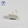 Enchufe de alimentación blanco DC005 Pin de cobre de alimentación CC resistente a altas temperaturas con rosca enchufe totalmente blanco protección ambiental