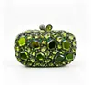 Bolsa de Noite Estilo Europeu e Americano Bolsa de Noite Clutch Vazada Bolsa de Festa à Noite Bolsa de Banquete Strass