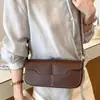 Bolsa pequena retrô de alta qualidade transfronteiriça feminina nova bolsa quadrada pequena com textura estilosa bolsa de ombro único transversal de luxo leve tendência