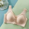 Zhangyan Ropa Interior de Copa Fija Lavable a Máquina para Mujer sin Costuras Transpirable Hebilla Delantera Talla Grande Chaleco de Copa Fija Chaleco de Una Pieza con Cobertura