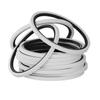 Anel de Vedação de PTFE Resistente ao Desgaste PTFE Anel de Vedação de PTFE Vedação Hidráulica Eixo Cilindro Junta de Vedação