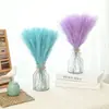 Cortes de Caña de Hierba de la Pampa Simulada Estilo Escandinavo Decoración de Boda Adornos de Escritorio para el Hogar Bricolaje