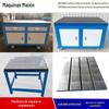 Bancada de Máquina de Rosqueamento de Mesa com Fenda em T, Anti-Alcalina de Precisão, Móvel e Personalizável