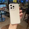Funda de Teléfono Transparente con Agujeros Finos Modelo de Comercio Exterior Adecuada para Apple 17Promax Nuevo Modelo Simple 15 Anti-Caída 14 Funda Suave 7/8