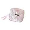 Bolsa de Maquillaje Acolchada de Tela Estilo Coreano, Bolsa Portátil para Guardar Toallas Sanitarias para Estudiantes, Bolsa Menstrual, Bolsa para Auriculares Bluetooth, Bolsa para Labiales
