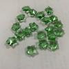 Agujero de 14 mm estrella de cinco puntas estrella de cristal de colores colgante de cristal al por mayor DIY joyería para cortinas accesorios para el cabello