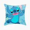 Almofada Criativa da Série Cartoon Stitch, Capa de Almofada Fofa para Casa, Quarto, Sala de Estar, Capa de Almofada de Encosto Ultramacia