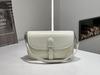 Bolsa de Sela Baidi de Couro Bovino de Primeira Camada para Mulheres 2026 Novo Estilo Bolsa Transversal de Couro Genuíno Urbana Simples Bolsa Pequena Transversal para Celular