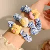 Mermelada de Mantequilla ~ Oso Lindo Anillo para el Pelo de Intestino Delgado Accesorios para el Cabello de Caucho de Alta Calidad para Mujer Adorno para la Cabeza Anillo Grande para el Pelo Cuerda para el Pelo