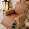 Cojín para silla de masaje de ratán estilo chino, cojín de silla de gaming transpirable de verano, cojín para sofá individual Chivas, cojín para asiento de sillón reclinable