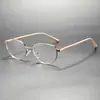Óculos Retrô Atraentes, Exquisitos, Suaves, Bloqueadores de Luz Azul, Sem Grau, Estilo Gatinho, Versáteis para Uso Diário, Armação de Óculos Wm69167