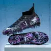 Zapatos de fútbol con tacos largos transfronterizos para hombre, tacos de césped artificial de caña alta, zapatillas deportivas para estudiantes jóvenes, zapatos para entrenamiento de competición