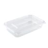 Caja de Embalaje Transparente Desechable Grado Alimenticio Gran Capacidad Rectangular para Hornear Blíster Embalaje Caja para Postre Pastel