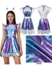Traje Cosplay de Robô de Inteligência Artificial Halloween Transfronteiriço Vestido que Muda de Cor Traje de Role-Playing de Natal