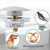 Válvula Pop-Up Universal para Desagüe de Tina Transfronterizo 2 en 1 Filtro de Cobre para Tina Tapón de Drenaje Tapón de Tina