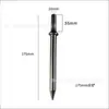 Cabeza de Pala de Aire Pala de Aire Martillo Neumático Cabeza de Martillo Sólida Accesorios para Pala de Aire Pala Plana Larga de 350 mm Punta de Pala Plana Pala Barril de Aceite Pala