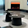 Mesa de centro estilo nórdico, mesita de noche para sala de estar, diseño moderno y minimalista, mesa auxiliar de lujo ligero, dormitorio, mesa pequeña minimalista italiana