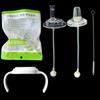 Acessórios para mamadeira Bei Zhixing, compatíveis com Bei * Pro, bico de pato de calibre largo para bebês, canudo e esfera de gravidade.