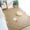 Esterilla de suelo tejida de ratán estilo japonés para dormir, usada como cama de suelo, adecuada para uso doméstico, tatami, esterilla refrescante de verano y alfombrilla para gatear junto a la cama