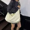 2026 Nova Bolsa de Verão Tendência de Um Ombro Bolsa Feminina Estilosa Simples Grande Bolsa Moda Casual Bolsa Transversal Bolsa de Lona