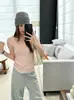 Treze Fileiras [KAPOK] Moda Outono Novo Estilo Estilo Coreano Gola U Versátil Slim-Fit Camada Base Malha 26779