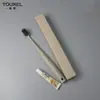Suministros desechables para hotel, cepillo de dientes con pasta de dientes, juego sencillo, ligero, de lujo, para hotel, B&amp;B, artículos de tocador de viaje, venta al por mayor