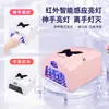 Modelo nuevo transfronterizo, lámpara de uñas recargable de 380W, portátil, fuente de luz dual, secado rápido, previene el oscurecimiento de la piel, diseño de doble cabezal de lámpara, específicamente para arte de uñas