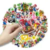 53 Juego de Super Mario Pegatinas Infantiles Culturales y Creativas Papelería Cuaderno Escritorio Decorativas DIY Pegatinas al por Mayor