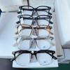 Celebridad Progresiva de Internet Marco Grande TR90 Placa Mismo Estilo para Hombres y Mujeres Montura para Gafas de Visión Marco Negro Mate Transparente Estudiante