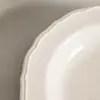 Plato de Cena de Cerámica Estilo Palacio Plato para Pasta de Alta Gama para Hotel Plato para Bistec Plato para Casa Plato para Desayuno Plato al por Mayor